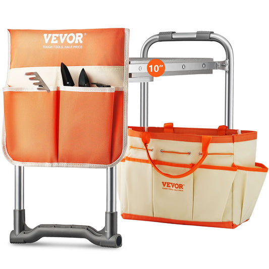 VEVOR Garden Kneeler and Seat, 10" EVA Wide Pad, 330 lbs Load Capacity Foldable