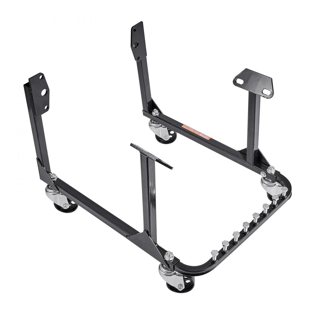 Engine Stand 340 KG Motor Hoist Dolly with 4 Casters Heavy-Duty Steel