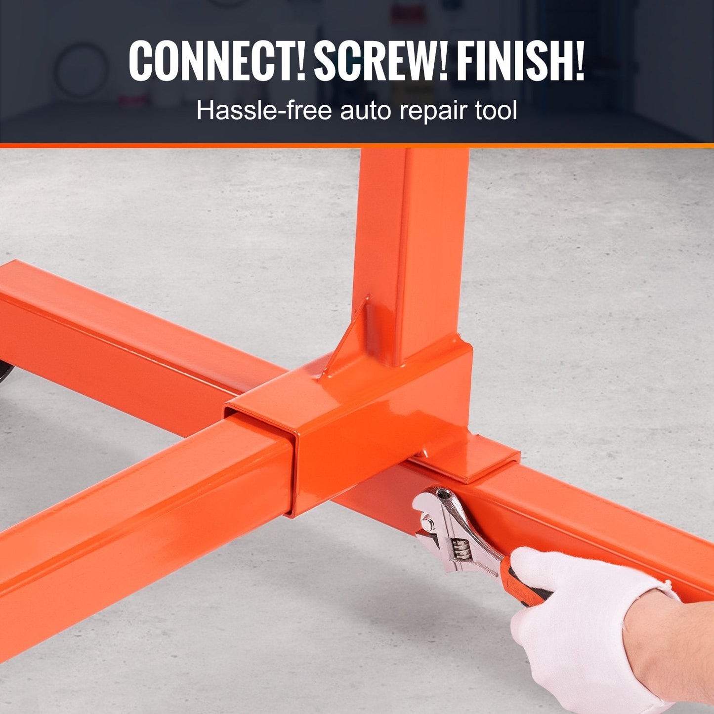 Heavy-Duty Engine Stand with 340 kg Capacity and 360° Adjustable Mounting Head