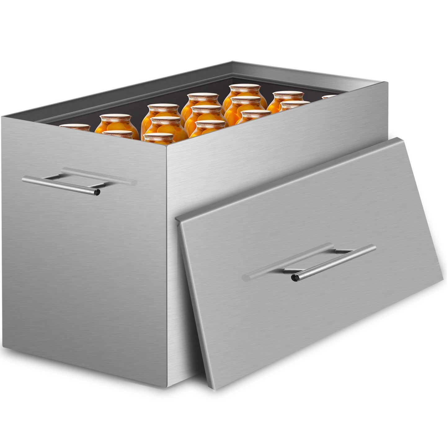 VEVOR Water Bath Canner Stove Top Canners 15 Quart Stainless Steel with Rack