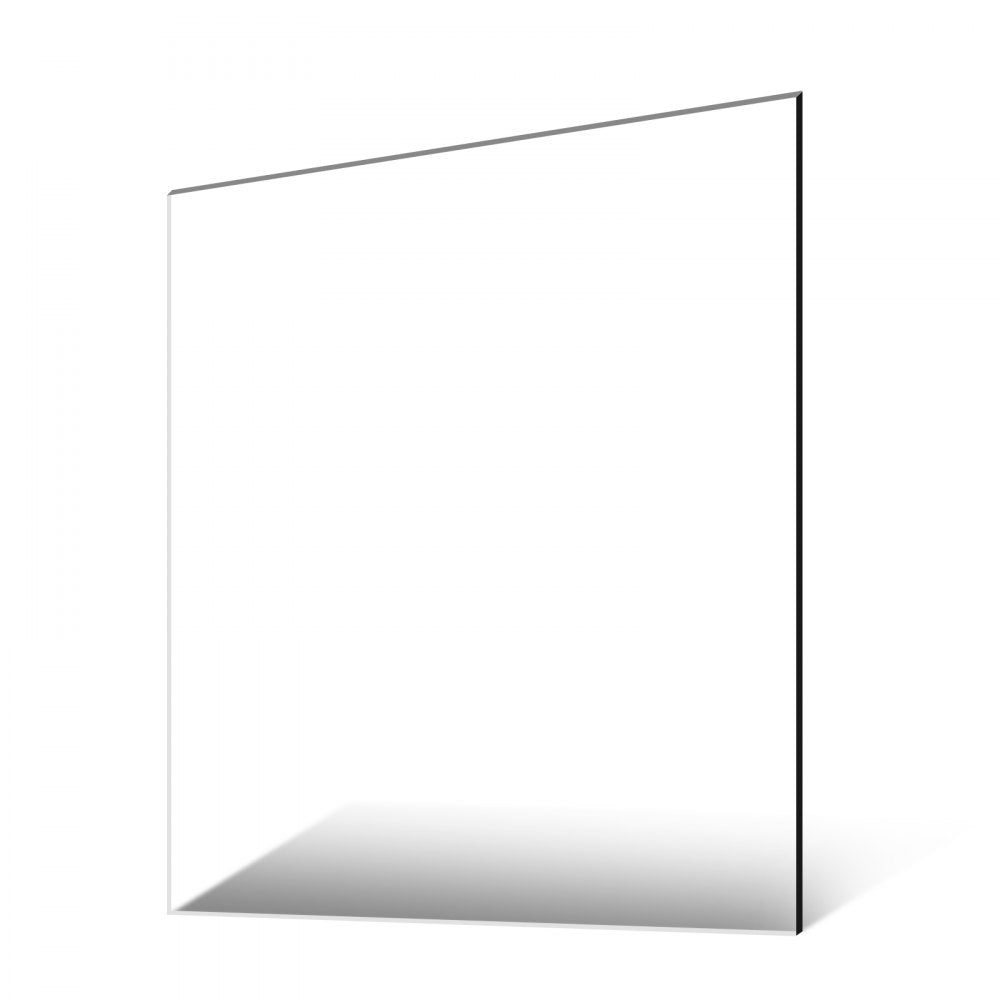 VEVOR 1-Pack Plexiglass Acrylic Sheet 914 x 1219 mm Plastic Sheet 6 mm Thick
