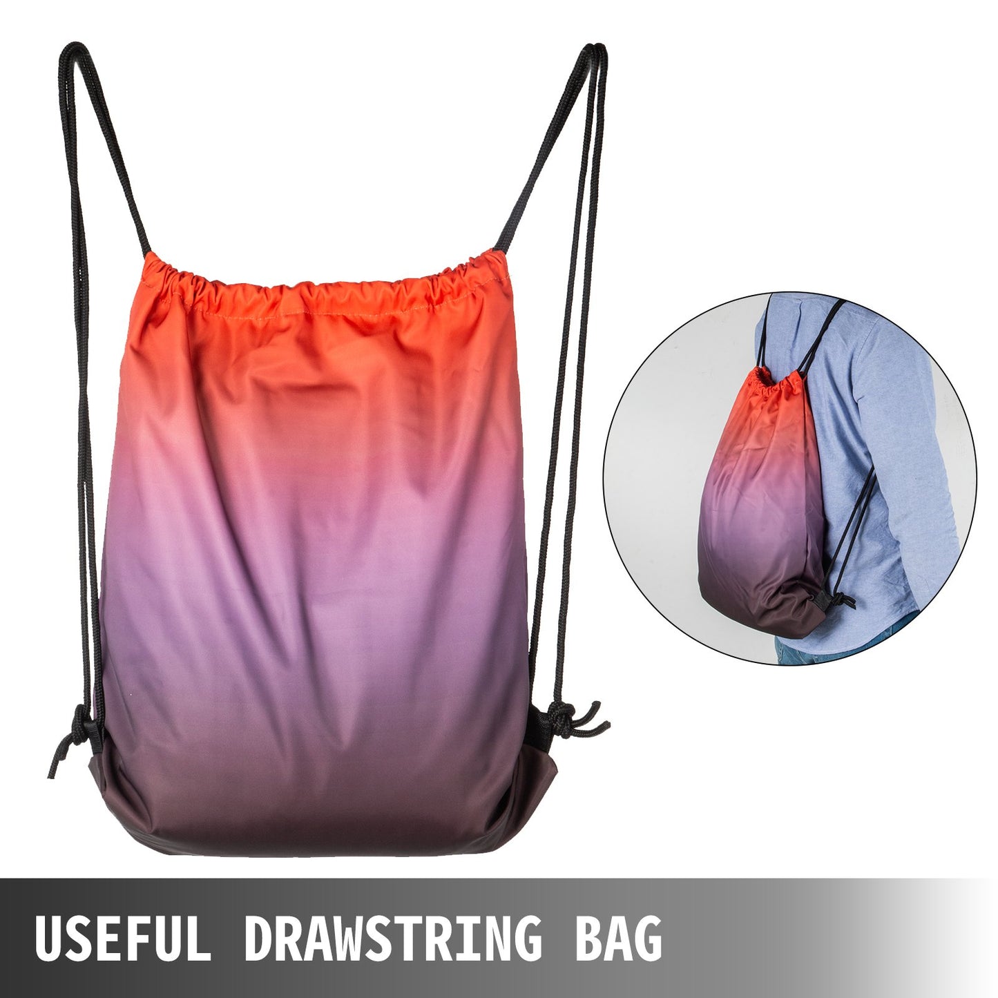 VEVOR Aerial Yoga Hammock Kit,11YD9.2FT Yoga Swing Set,Antigravity Ceiling Hanging