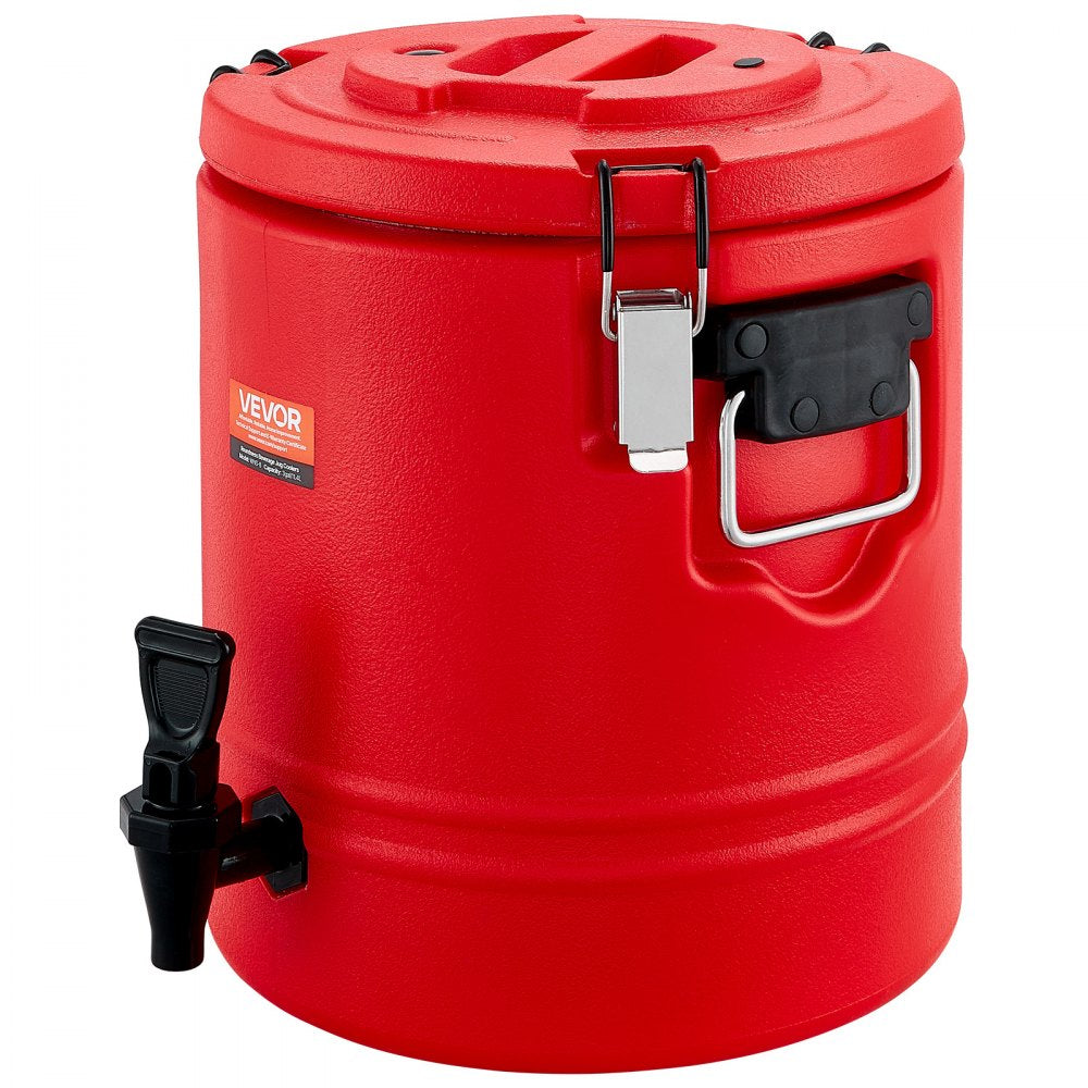 VEVOR Insulated Beverage Dispenser for Hot & Cold Drinks 3 Gal/11.4L Cooler Jug