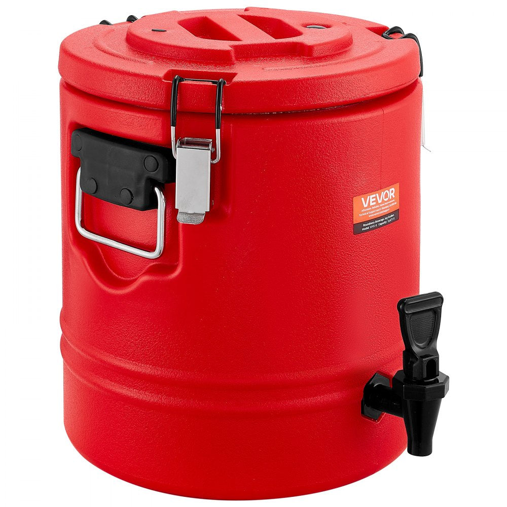 VEVOR Insulated Beverage Dispenser for Hot & Cold Drinks 3 Gal/11.4L Cooler Jug
