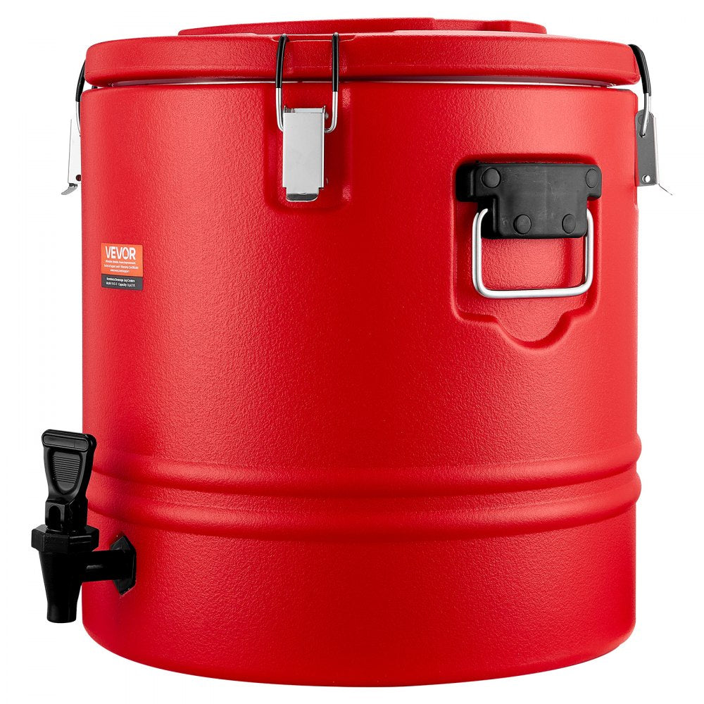 VEVOR Insulated Beverage Dispenser for Hot and Cold Drinks 8 Gal/30L Cooler Jug