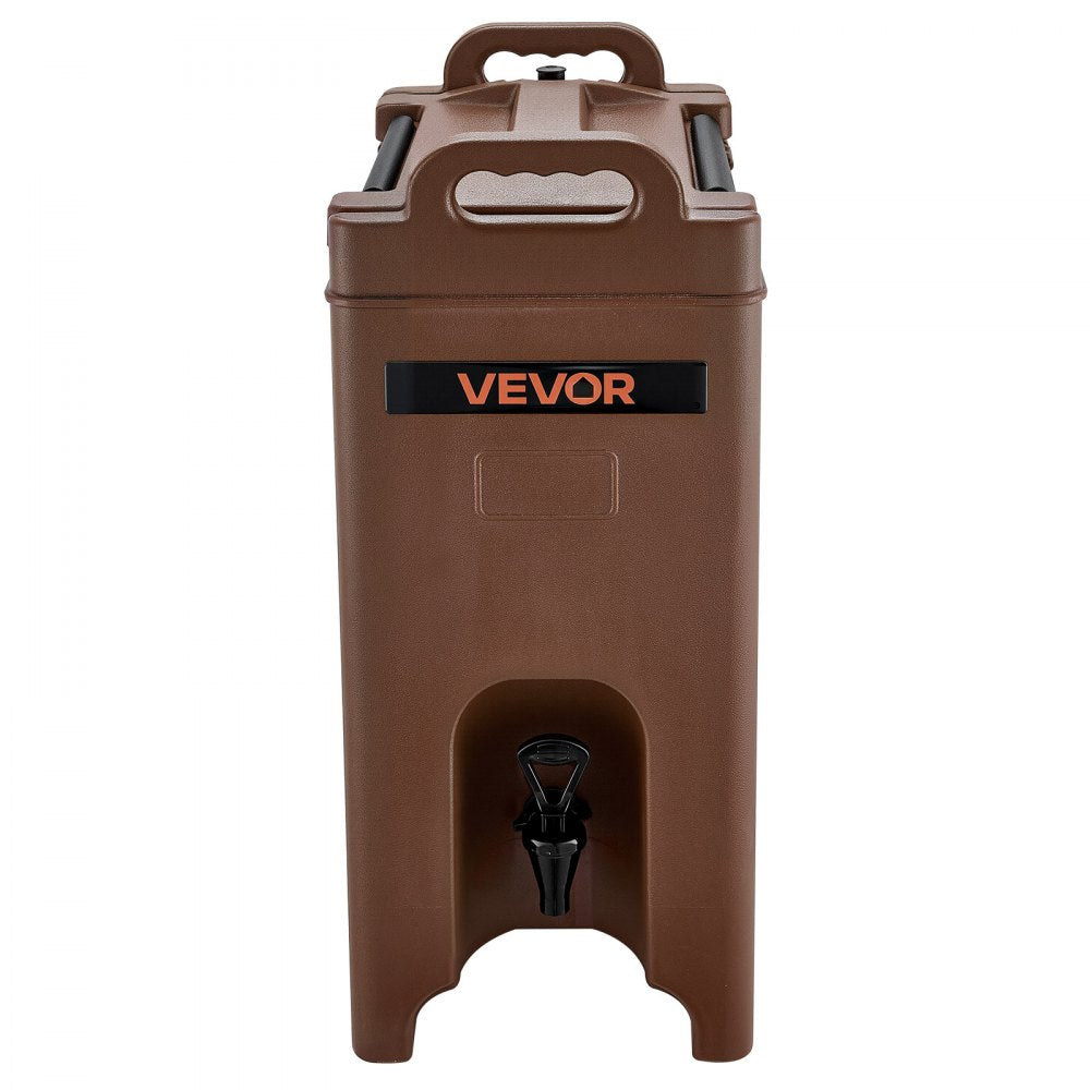 VEVOR Insulated Hot and Cold Beverage Dispenser 5Gal/19L Food-Grade Drink Server
