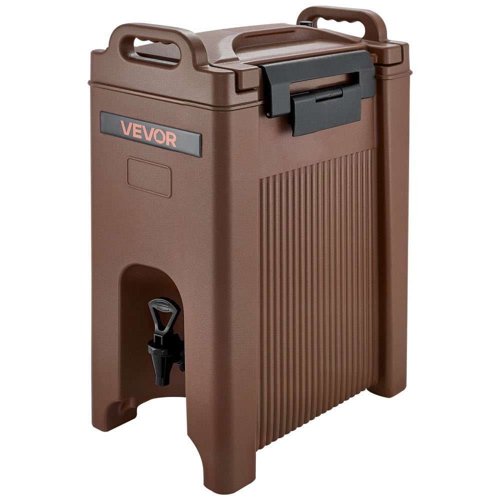 VEVOR Insulated Hot and Cold Beverage Dispenser 5Gal/19L Food-Grade Drink Server