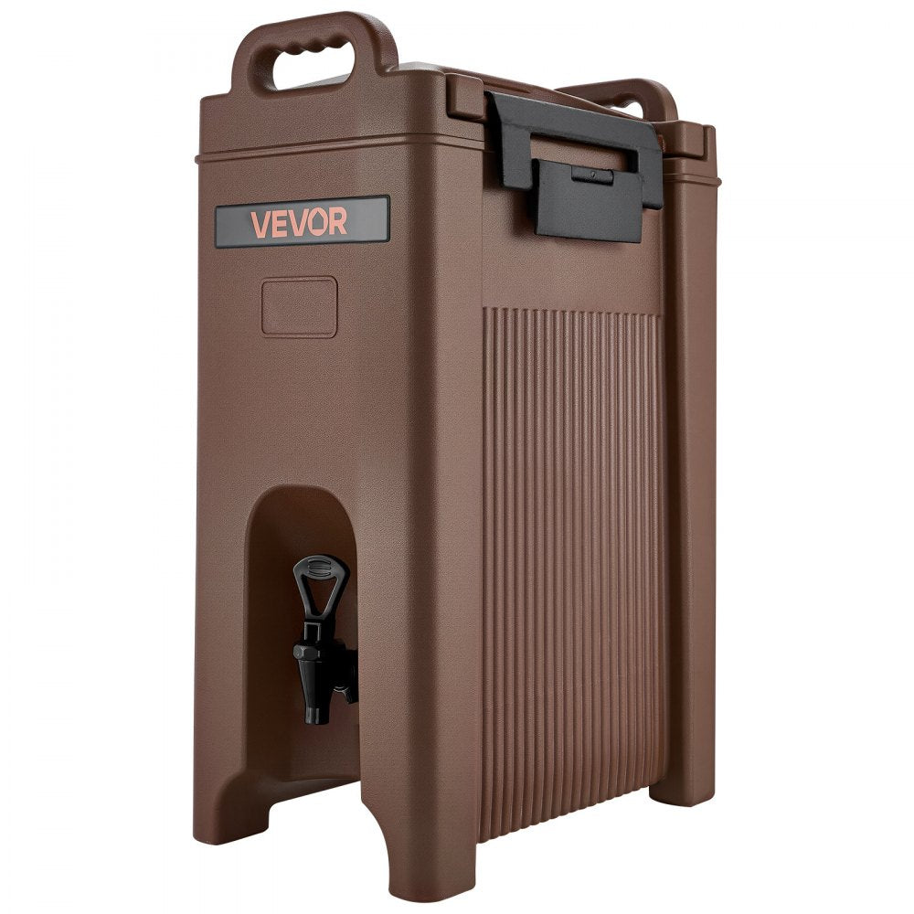 VEVOR Insulated Hot and Cold Beverage Dispenser 5Gal/19L Food-Grade Drink Server