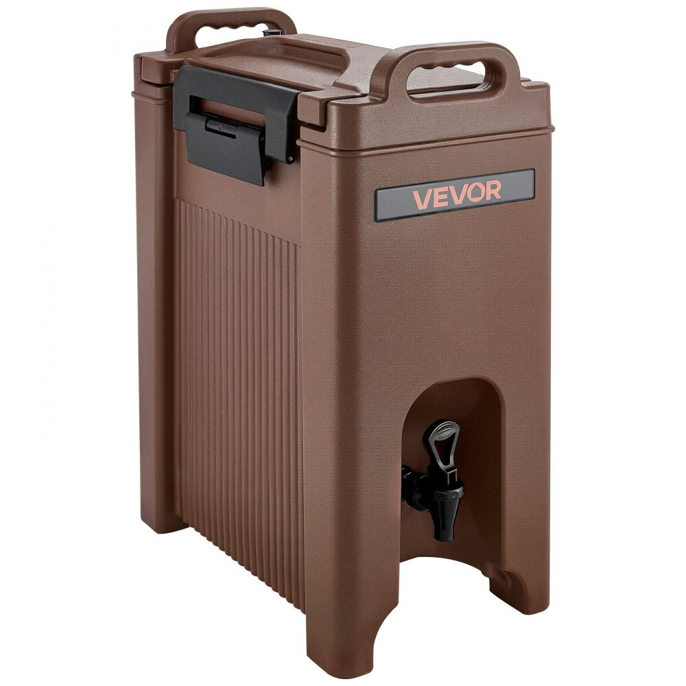 VEVOR Insulated Hot and Cold Beverage Dispenser 5Gal/19L Food-Grade Drink Server