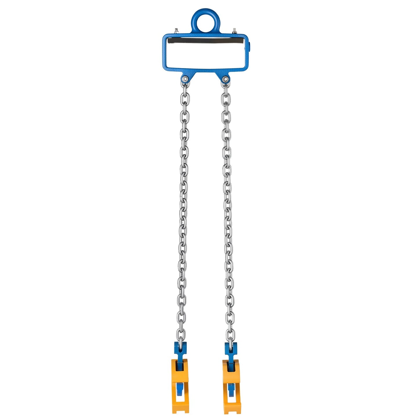 Chain Drum Lifter, G80 Drum Lifting Chain Sling with Security Hook, Drums Handling 1 Ton Capacity, Equipment Fits for Crane Forklift, Carbon Steel Barrel Lifter for Plastic & Metal Drums