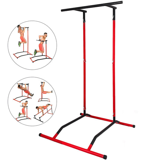 VEVOR 220LBS Pull Up Dip Station Power Tower Station Multi-Station Power Tower Workout