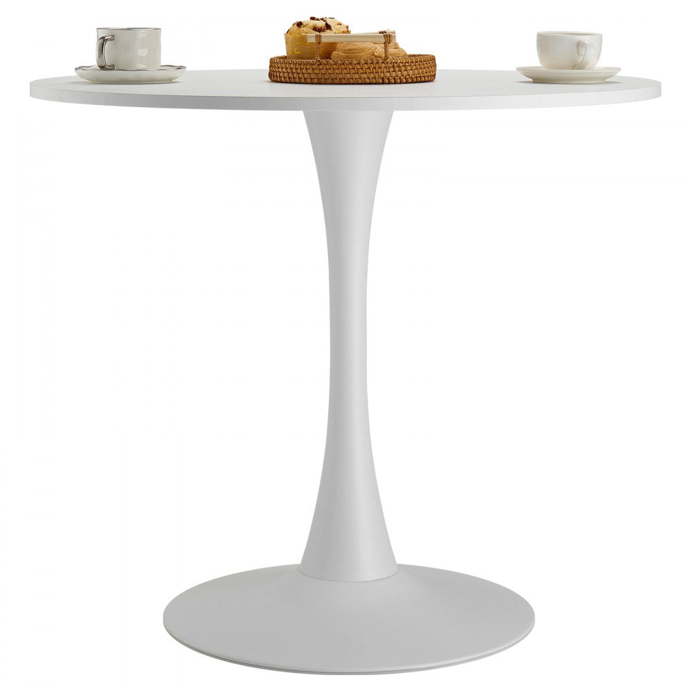 VEVOR 31.5 in Round Dining Table Wood Kitchen Table for 2-4 Person (Only Table)