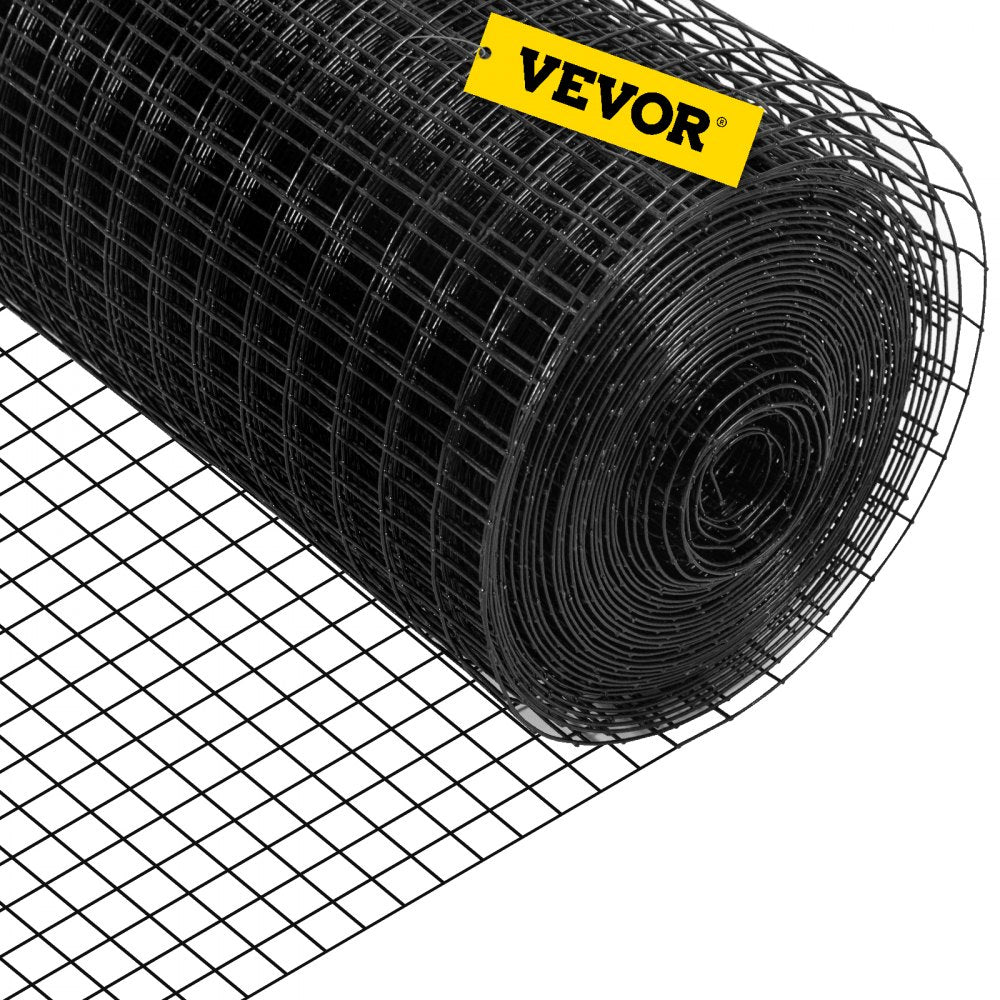 Welded Wire Fence Vinyl Coated Chicken Mesh 2.5x2.5 cm 16 Gauge 91x1524 cm