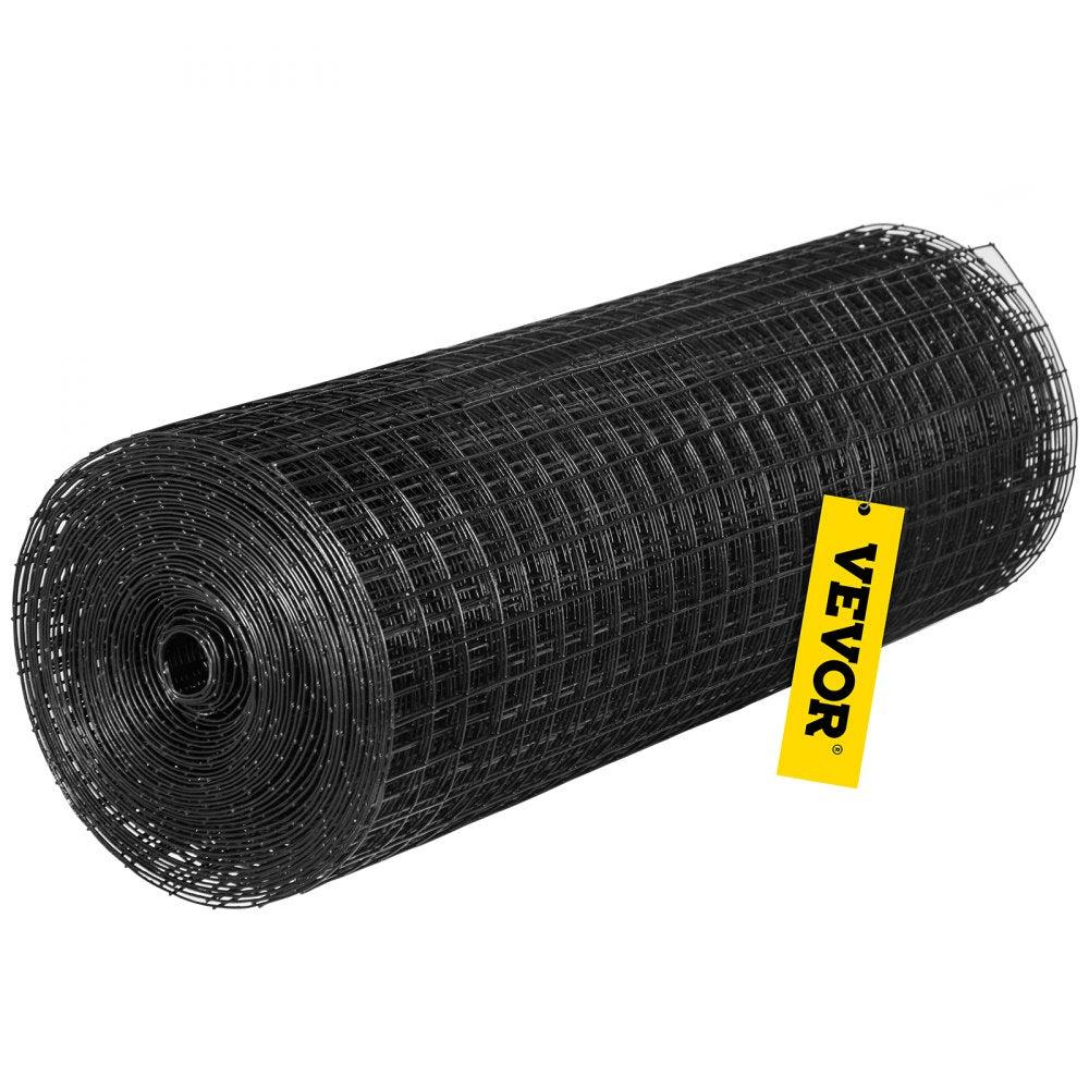 Welded Wire Fence Vinyl Coated Chicken Mesh 2.5x2.5 cm 16 Gauge 91x1524 cm