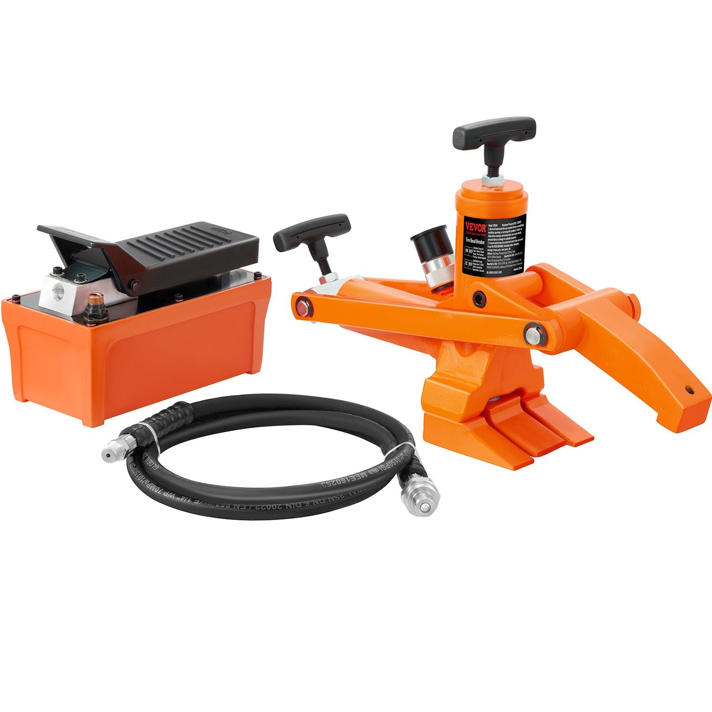 VEVOR Hydraulic Bead Breaker, 10000 PSI Tire Bead Breaker with Metal Foot Pump,