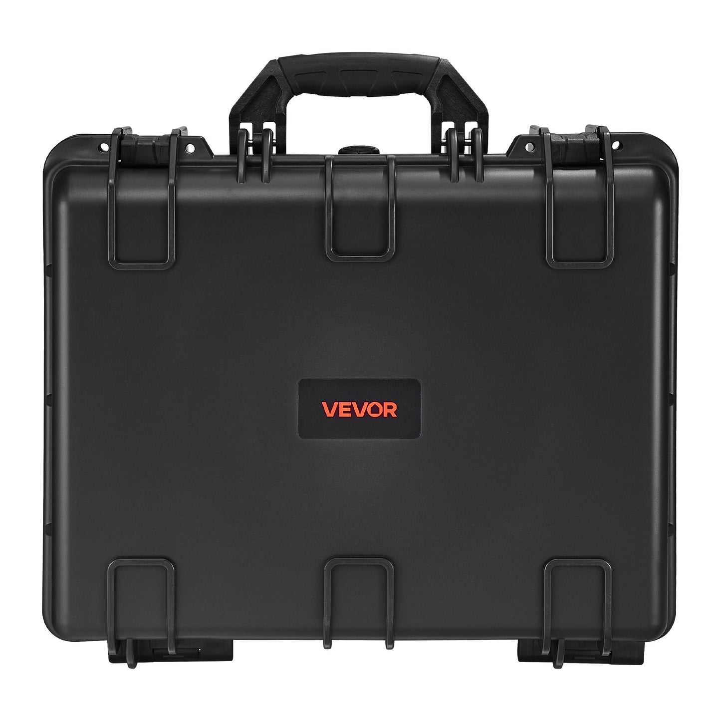 Hard Pistol Case, Heavy Duty Hard Gun Case with XPE Foam Lining, Waterproof Pistol Storage Box with Customizable Interior & Handle for Gun, Lenses, Camera, Gear, TSA Compliant, 475x415x215 mm