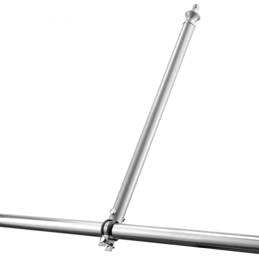 18Packs 695 mm Chain Link Fence Extender for 32-38 mm Top Rail U Bracket