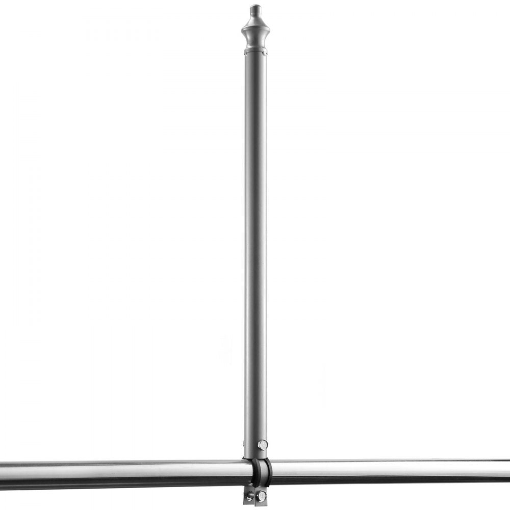 18Packs 695 mm Chain Link Fence Extender for 32-38 mm Top Rail U Bracket