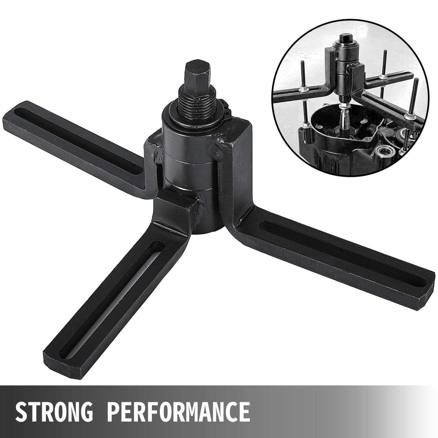 Motorcycle & ATV Crankcase Separator Tool with Adjustable Arms, 1.85 kg