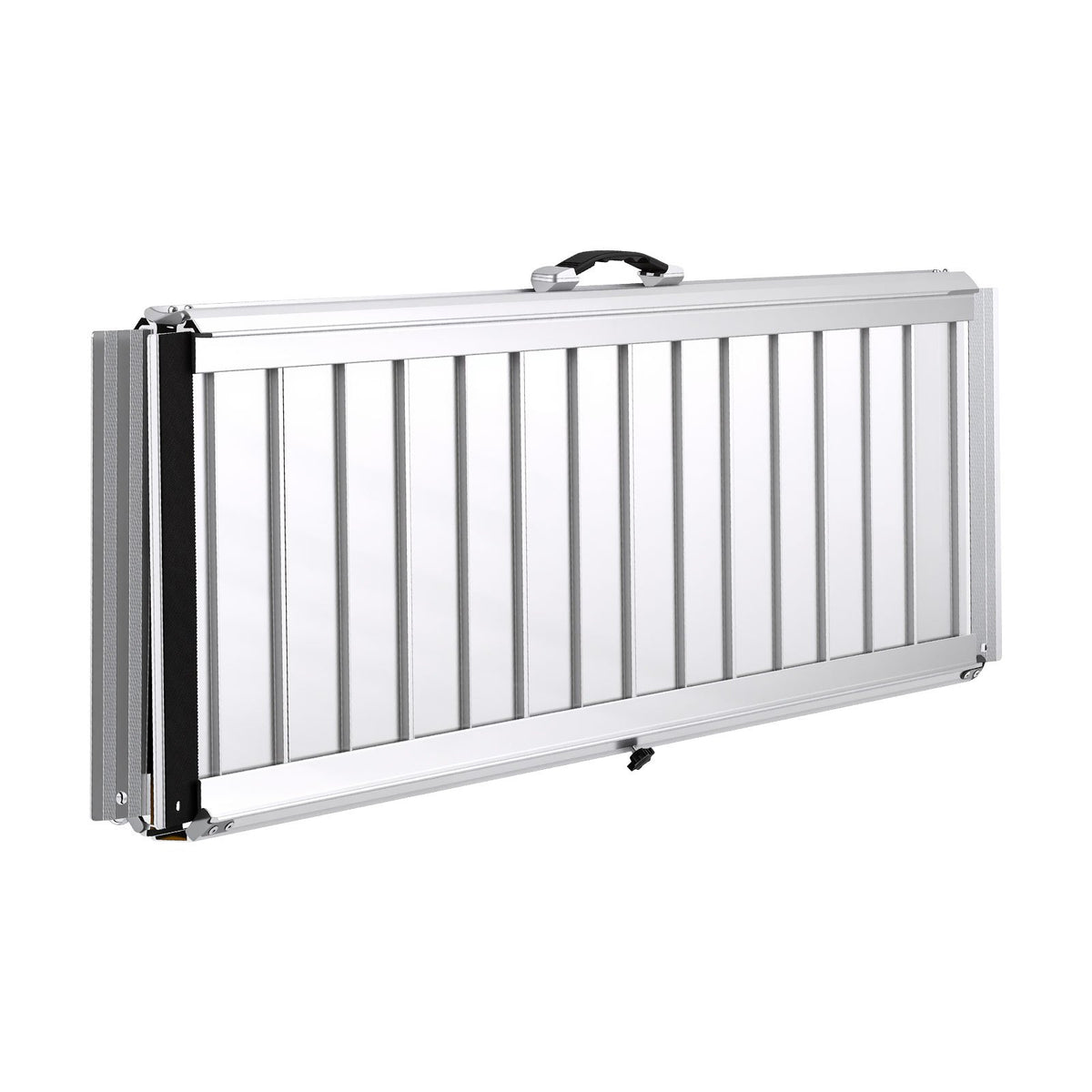 Portable Wheelchair Ramp, 1219.2 mm, Non-Slip Aluminum Folding Handicap Ramp for Wheelchair, 800 lbs Capacity, Door Threshold Ramps for Home Steps, Stairs, Entry, Threshold, Doorways, Scooter