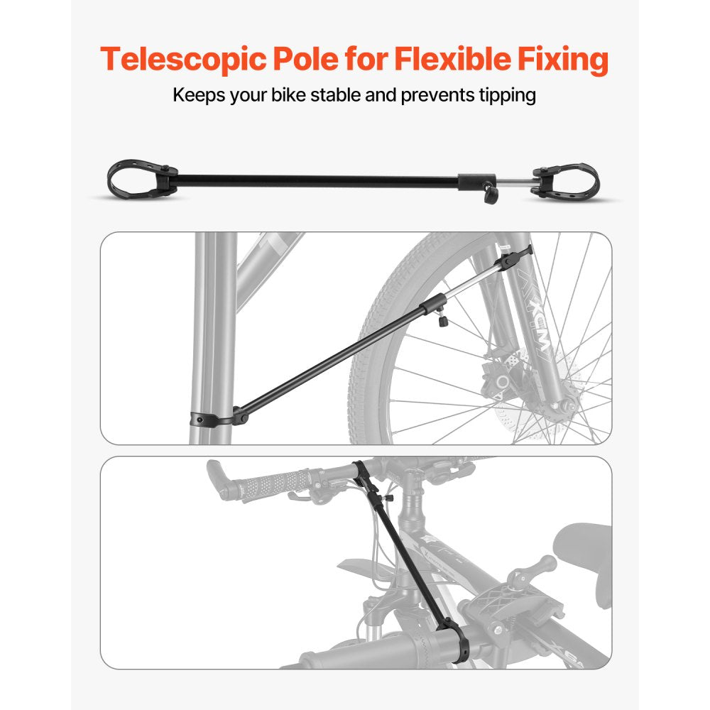 Bike Repair Stand 38.56 kg Adjustable Bicycle Maintenance Rack with Tray