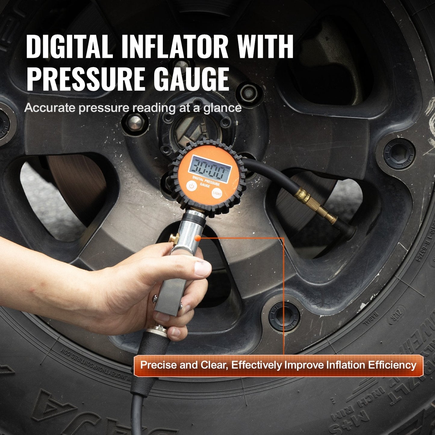 Heavy Duty Portable Air Compressor with 6L Tank, 6.35 CFM, 150 PSI, 12.75 kg