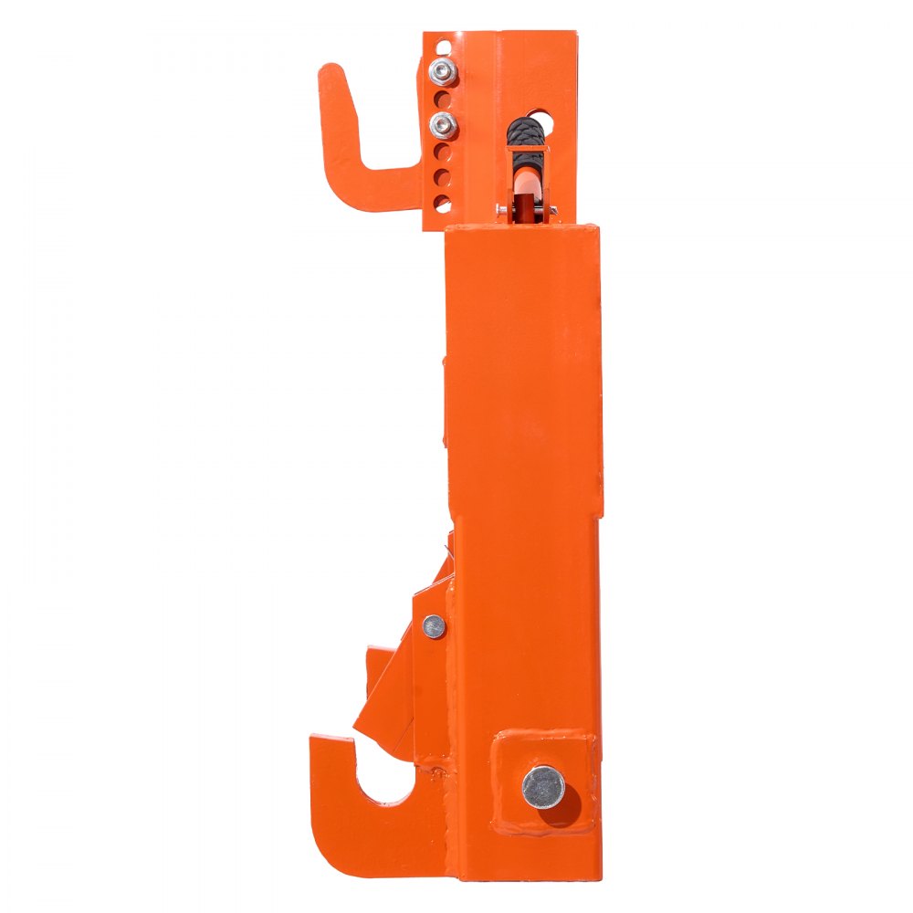 VEVOR 3-Point Quick Hitch 2" Receiver Fit Category 1 & 2 Tractor 3000lb Orange