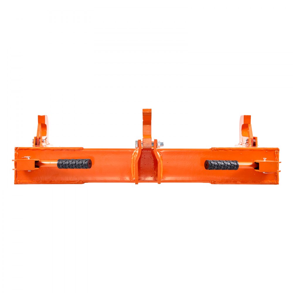 VEVOR 3-Point Quick Hitch 2" Receiver Fit Category 1 & 2 Tractor 3000lb Orange