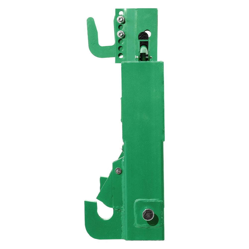 VEVOR 3-Point Quick Hitch 2" Receiver Fit Category 1 & 2 Tractor 3000lb Green