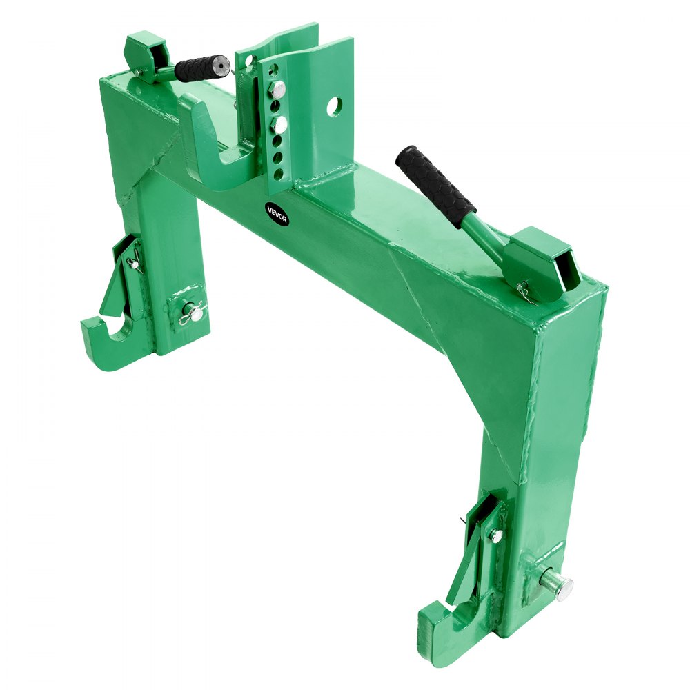 VEVOR 3-Point Quick Hitch Category 2 Tractor Hitch 4000lb Loads Adjustable Bolt
