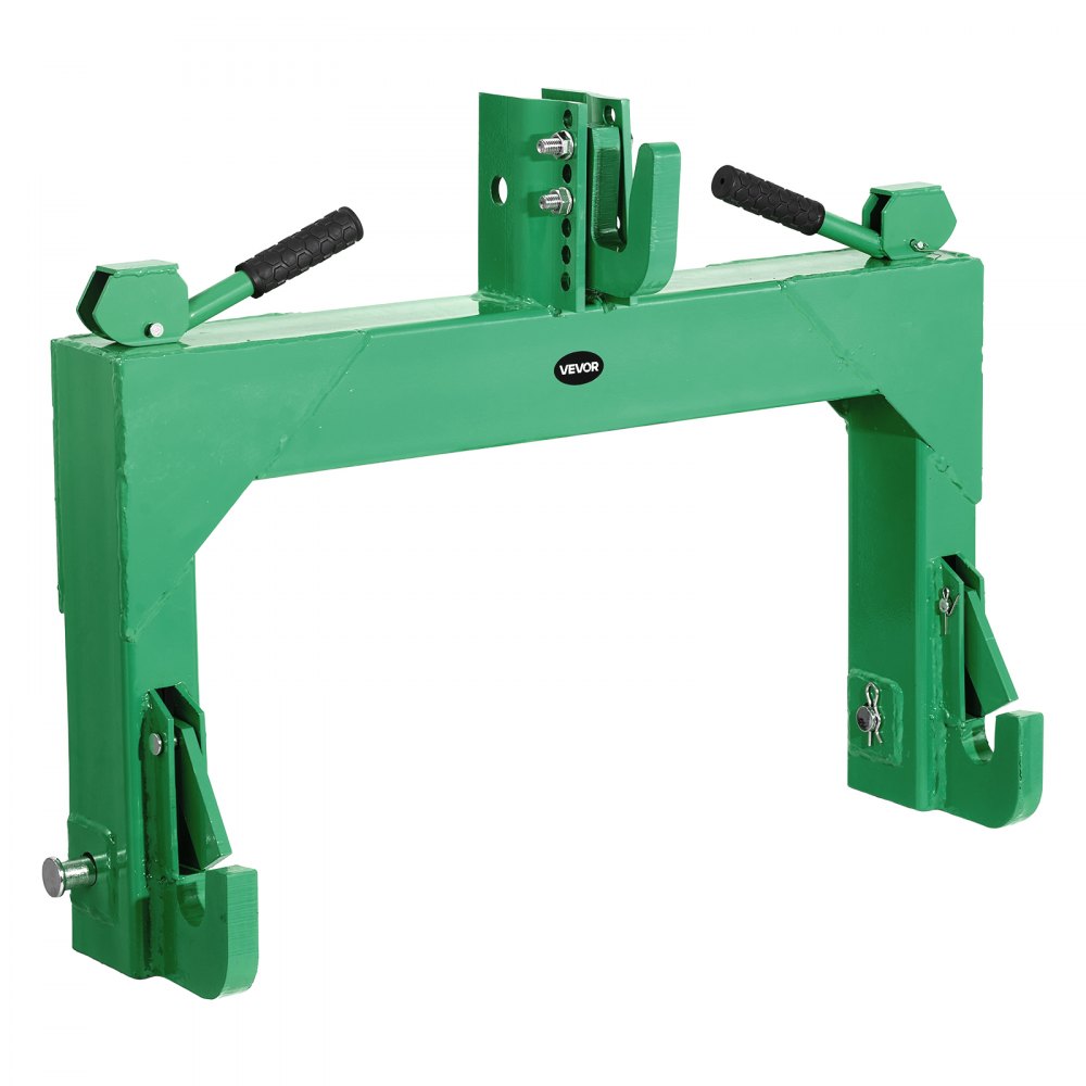 VEVOR 3-Point Quick Hitch Category 2 Tractor Hitch 4000lb Loads Adjustable Bolt