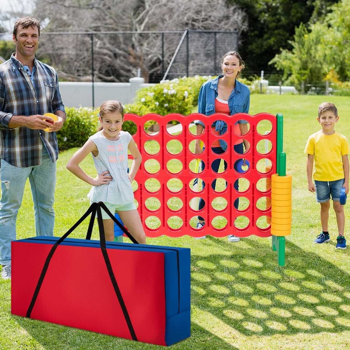 120cm Oversized Storage Bag for 4-to-Score Giant Game Set(Game Set Not Included)