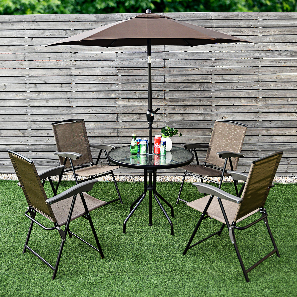 Adjustable backrest offers comfortable positions from upright sitting to relaxed reclining
