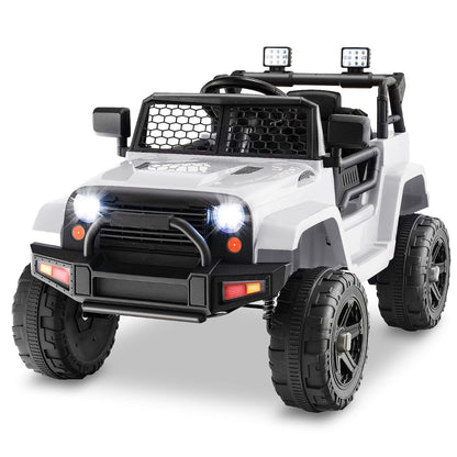 Durable anti-slip wheels with spring suspension provide smooth driving on different flat road surfaces