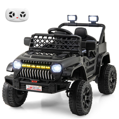 Children's electric truck with manual driving and parent remote control for flexible, safer adventures