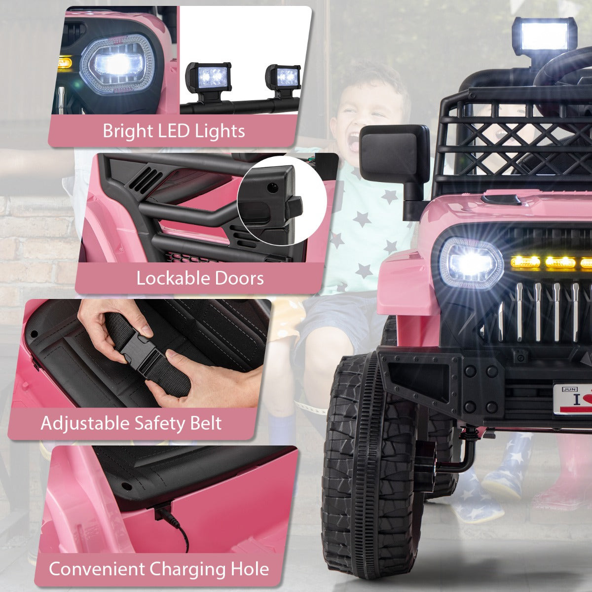 Exciting kids ride-on truck gift that encourages imaginative adventures, coordination and motor skill development