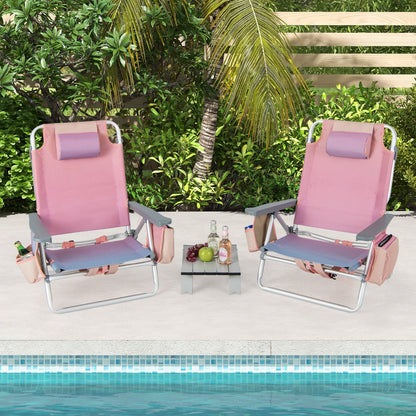 Breathable waterproof PVC fabric provides comfortable support for beach trips, camping, fishing, and travel