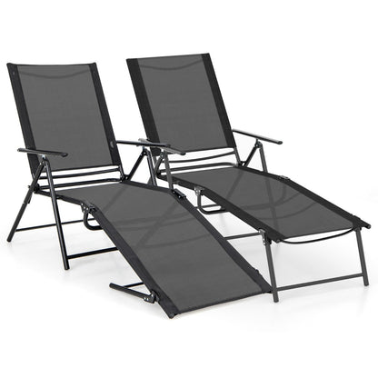 Lift the armrests to adjust the backrest easily for reading, sunbathing, resting, or napping