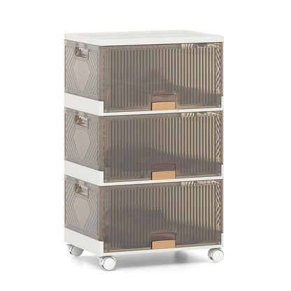 3/4/6-Tier Foldable Shoe Rack Organizer-3-Tier