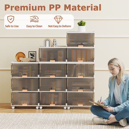 3/4/6-Tier Foldable Shoe Rack Organizer-3-Tier