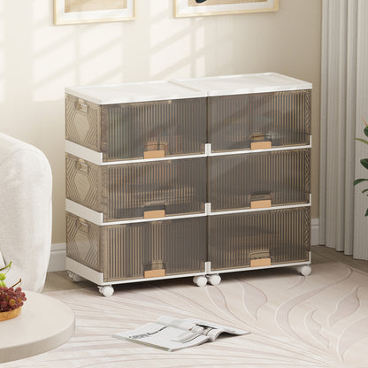 3/4/6-Tier Foldable Shoe Rack Organizer-3-Tier