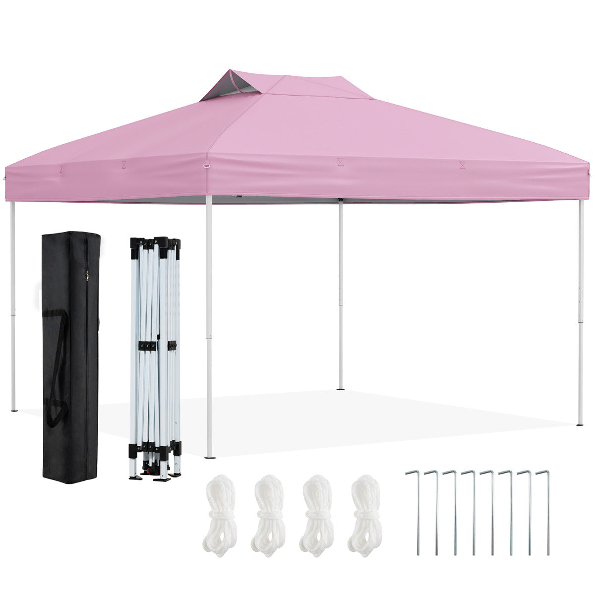 3 x 3M 1-Person Setup Pop up Canopy Tent-Pink
