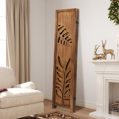 4/6-Panel 170cm Folding Room Divider with Double Action Hinges-4 panel