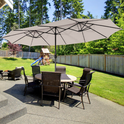 Vented polyester canopy provides sun protection, color fastness, and improved air circulation