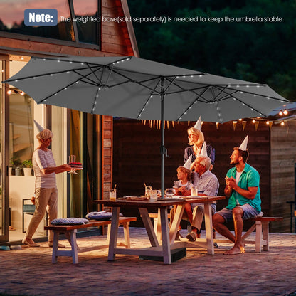Weather-resistant polyester canopy includes ventilation panels for improved airflow outdoors