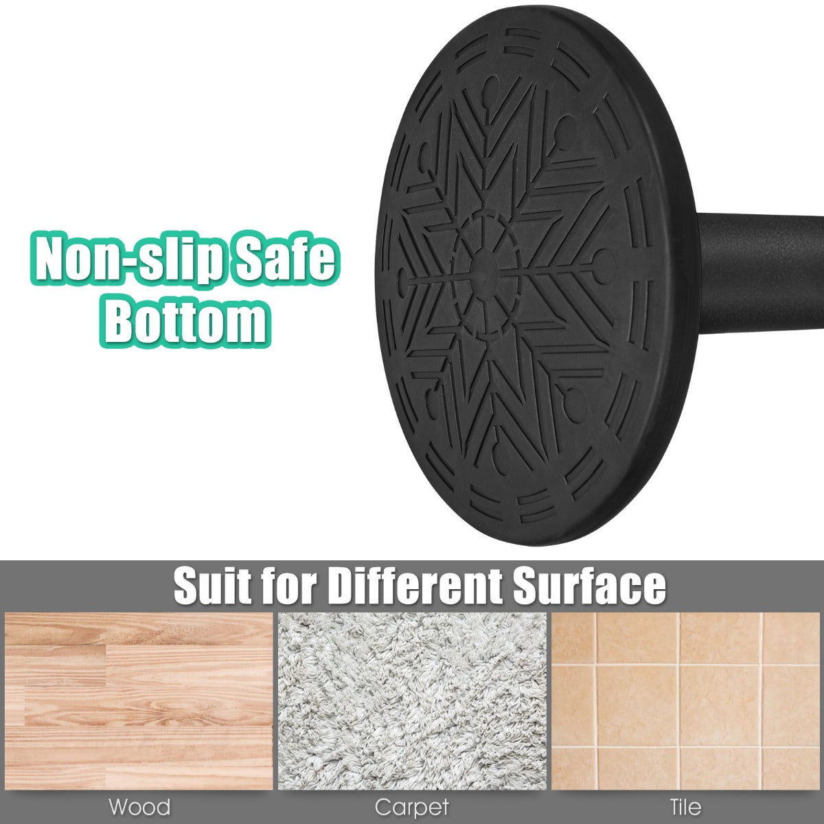 Ergonomic Wobble Stool with Adjustable Height