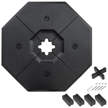 Costway 4PCS Cantilever Offset Umbrella Base Weight Stand