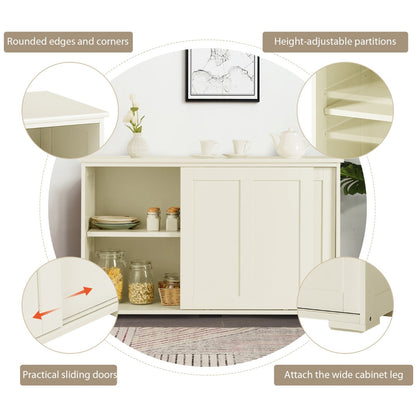 Three-position adjustable divider lets you customize the cabinet interior to suit your needs