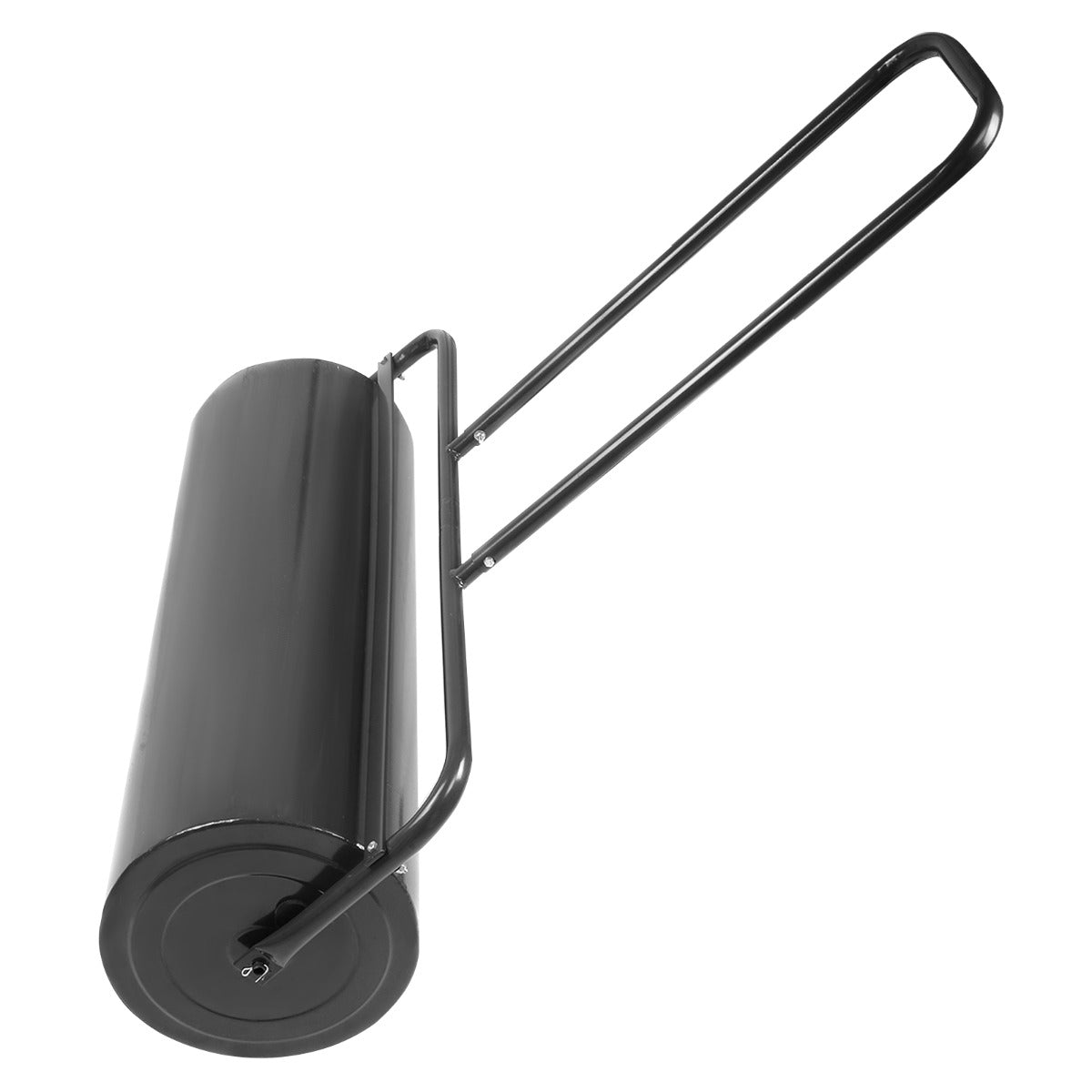 63L Lawn Roller with U-shaped Handle for Park Backyard Garden-Black