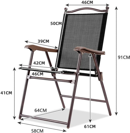 Set of two armless bar chairs with curved mid-backrests, padded PU seats, and comfortable metal footrests